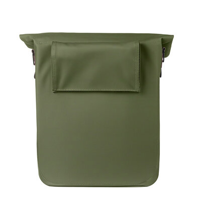 Basil City - bicycle shopper MIK Hooks - 14-16L - moss green