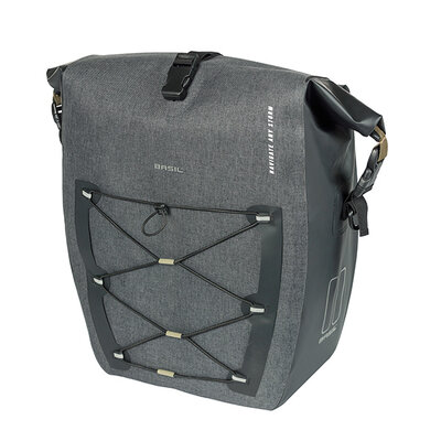 Basil Navigator Storm L - Einzeltasche MIK Hooks - 25-31L - schwarz