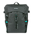 Basil Discovery 365D L - enkele tas MIK Hooks - 20L - zwart gemêleerd