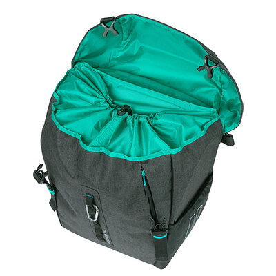 Basil Discovery 365D L - single bag MIK Hooks - 20L - black melee