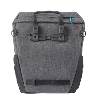 Basil Discovery 365D L - single bag MIK Hooks - 20L - black melee