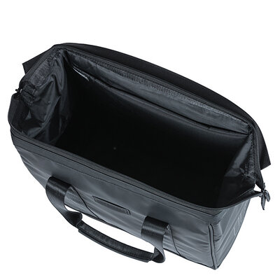 Basil Grand - Tarpaulin bicycle shopper MIK Hooks - 23L - black