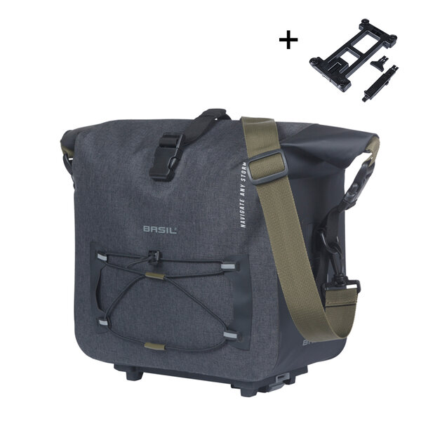 Navigator Storm - Gepäckträgertasche - schwartz