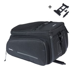 Basil Move - trunkbag MIK - 10-26 liter - black