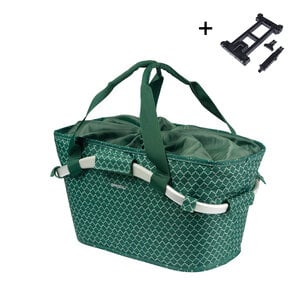Flair Carry all bicycle basket MIK - green