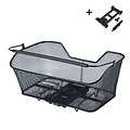 Base XL MIK - bicycle basket - black