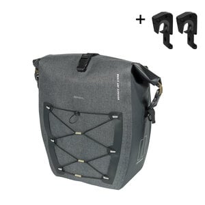 Basil Navigator Storm L - single bag MIK Hooks - 25-31L - black