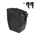 Rivo L - single bag tarpaulin MIK Hooks - black