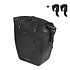 Basil Rivo L - enkele tas tarpaulin MIK Hooks - 25-31L - zwart
