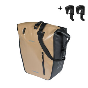 Rivo L - enkele tas tarp. MIK Hooks - zand/zwart