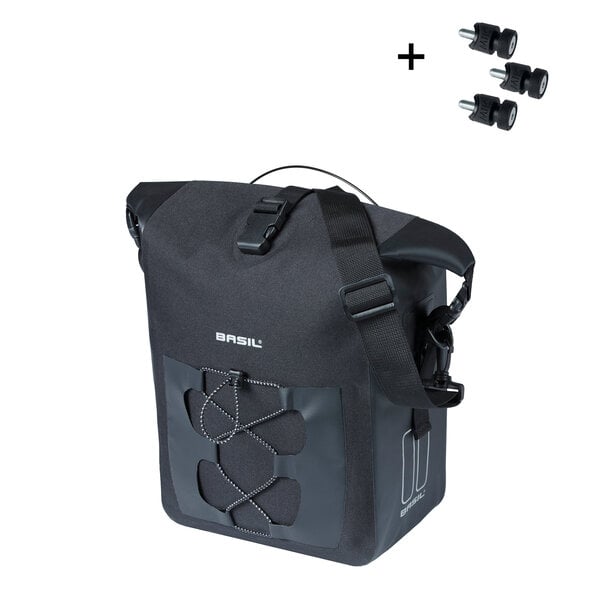 Navigator Waterpr.M MIK Studs-single bag-black