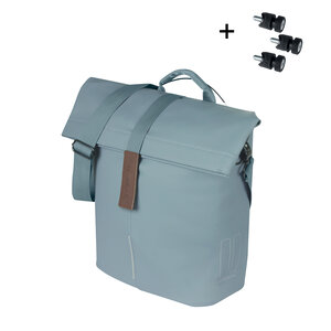 Basil City - Fahrradshopper MIK Studs - 14-16 Liter - graphite blau