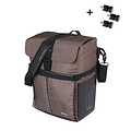 Move commuter bicyclebag MIK Studs-singlebag-brown