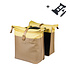 Basil Vive - dubbele fietstas MIK - 28-35L - zand/geel