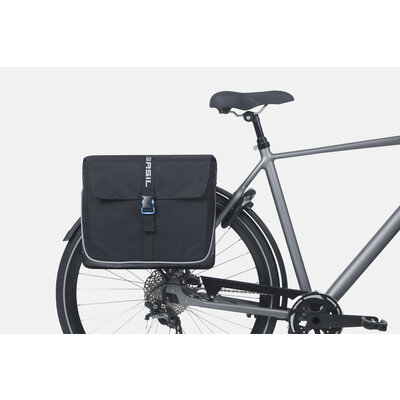 Basil Forte - double bicycle bag - 35 liter - black