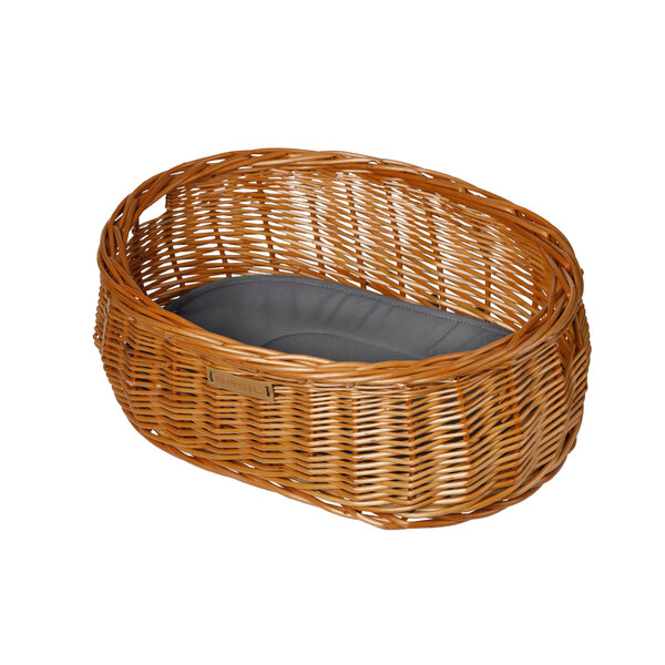 Pluto - Hundefahrradkorb - braun