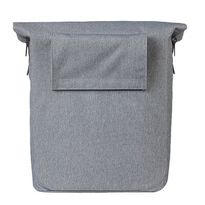 Basil City - fietsshopper MIK Hooks - 14-16L - grijs gemêleerd