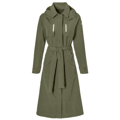Basil Mosse bicycle rain trenchcoat - women - green