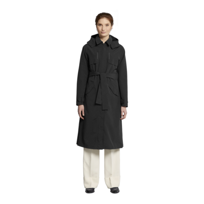 Basil Mosse fietsregentrenchcoat - dames - zwart