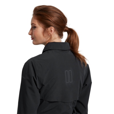 Basil Mosse fietsregentrenchcoat - dames - zwart