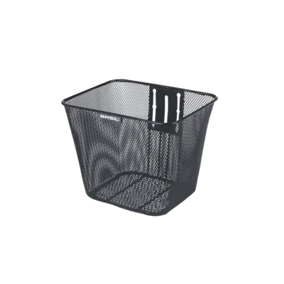 Basil Bilbao FM - bicycle basket – front - black