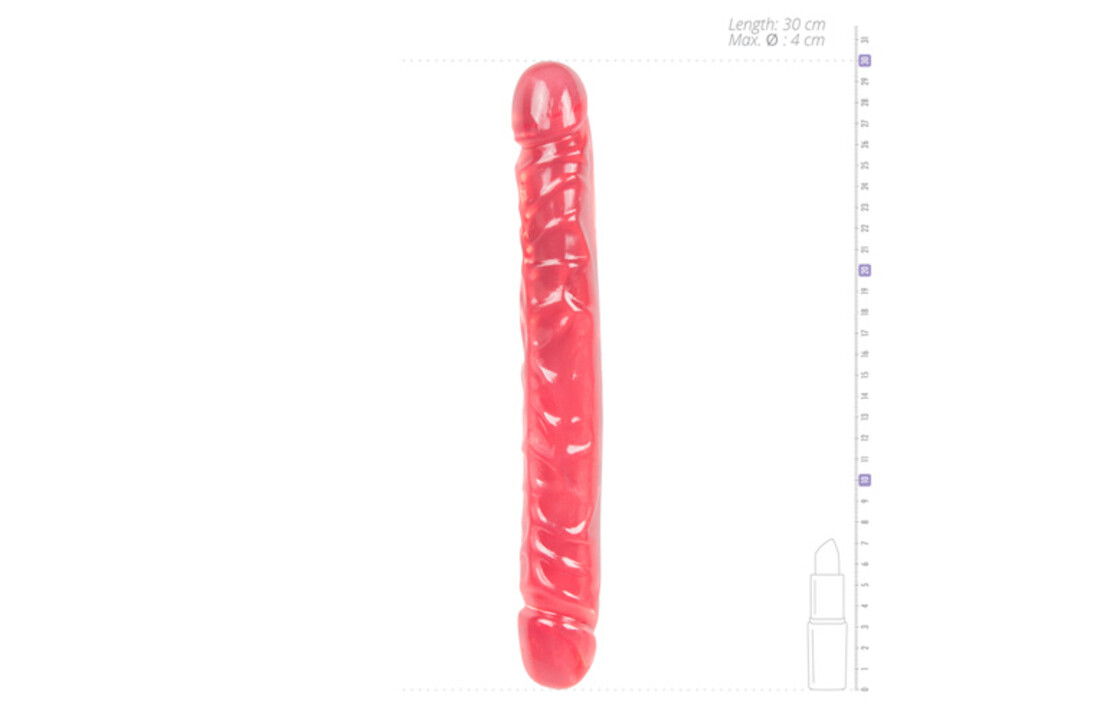 Crystal Jellies Dubbel Dildo - Roze