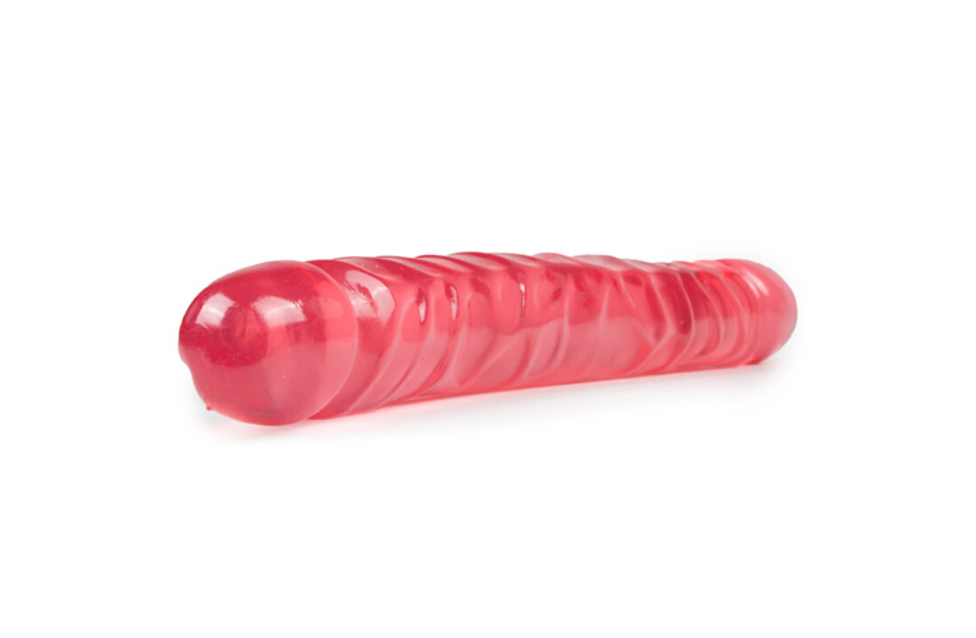 Crystal Jellies Dubbel Dildo - Roze
