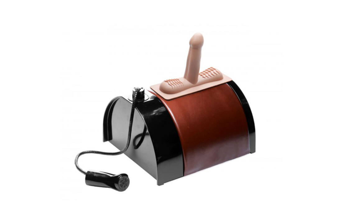 The Saddle Deluxe Sex Machine Met 2 Opzetstukken