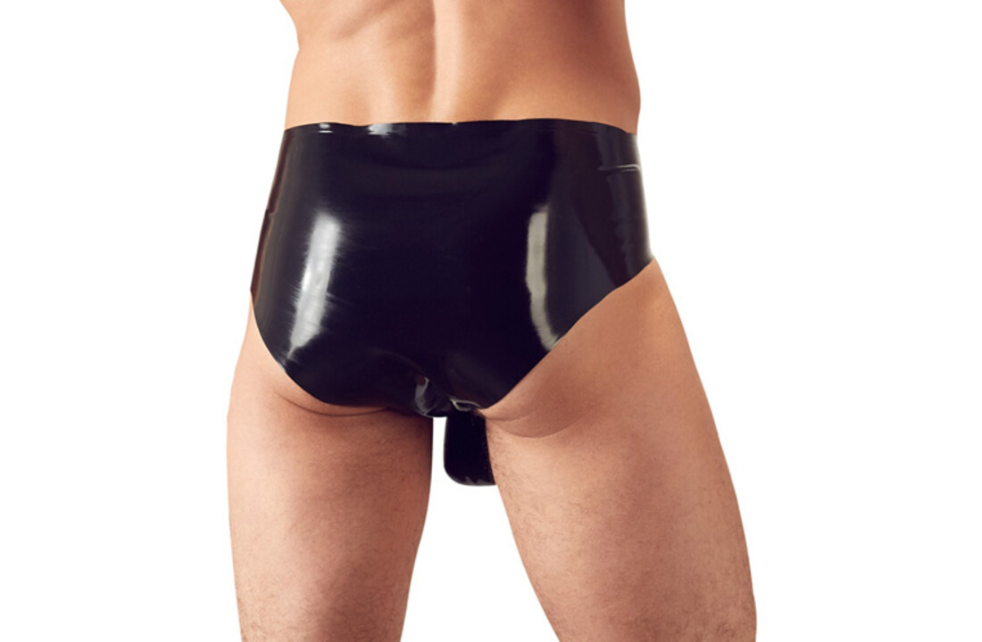 Latex Slip Met Penis Sleeve