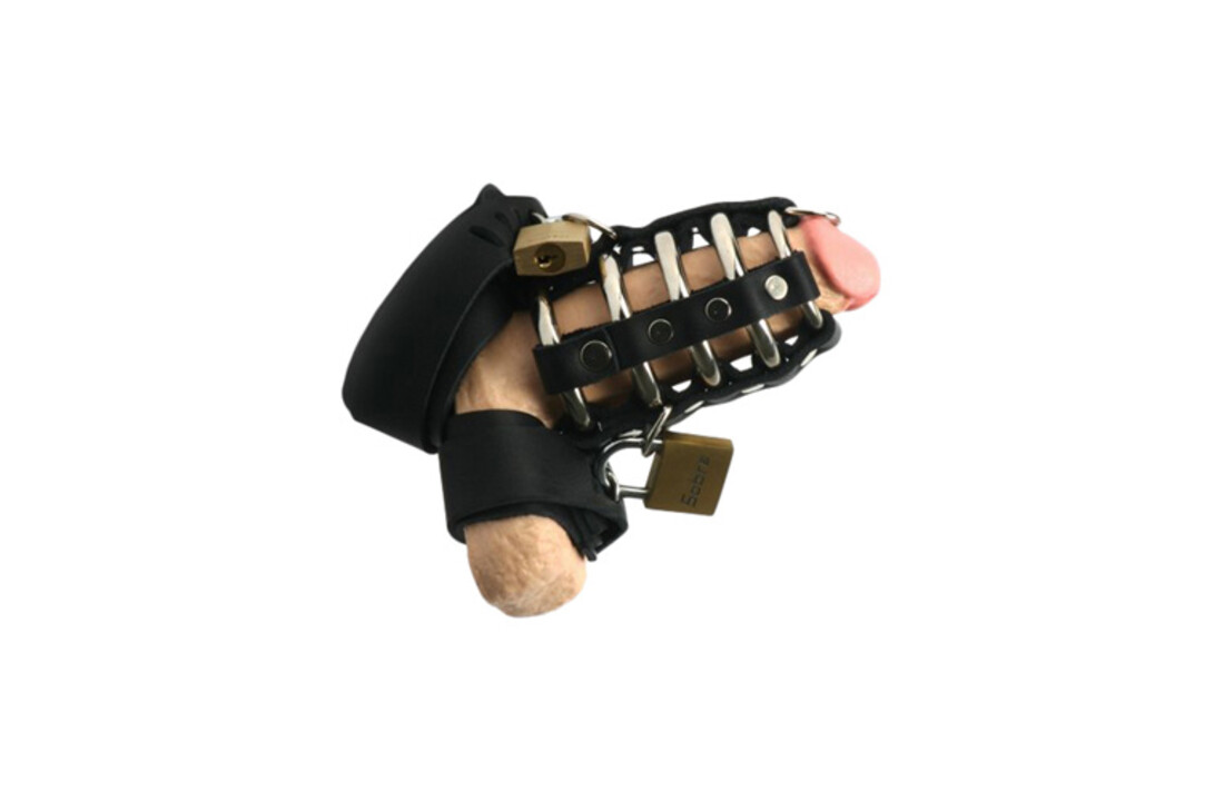 Strict Leather Gates of Hell Chastity Device