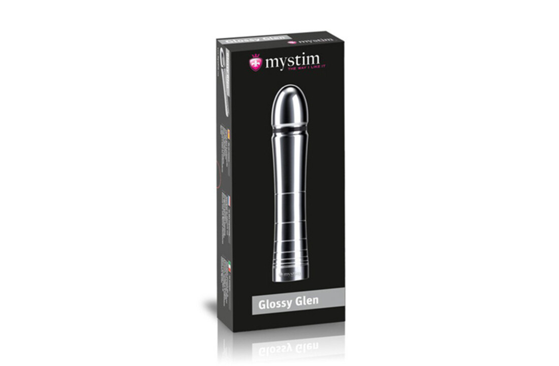 Glossy Glen E-Stim Dildo