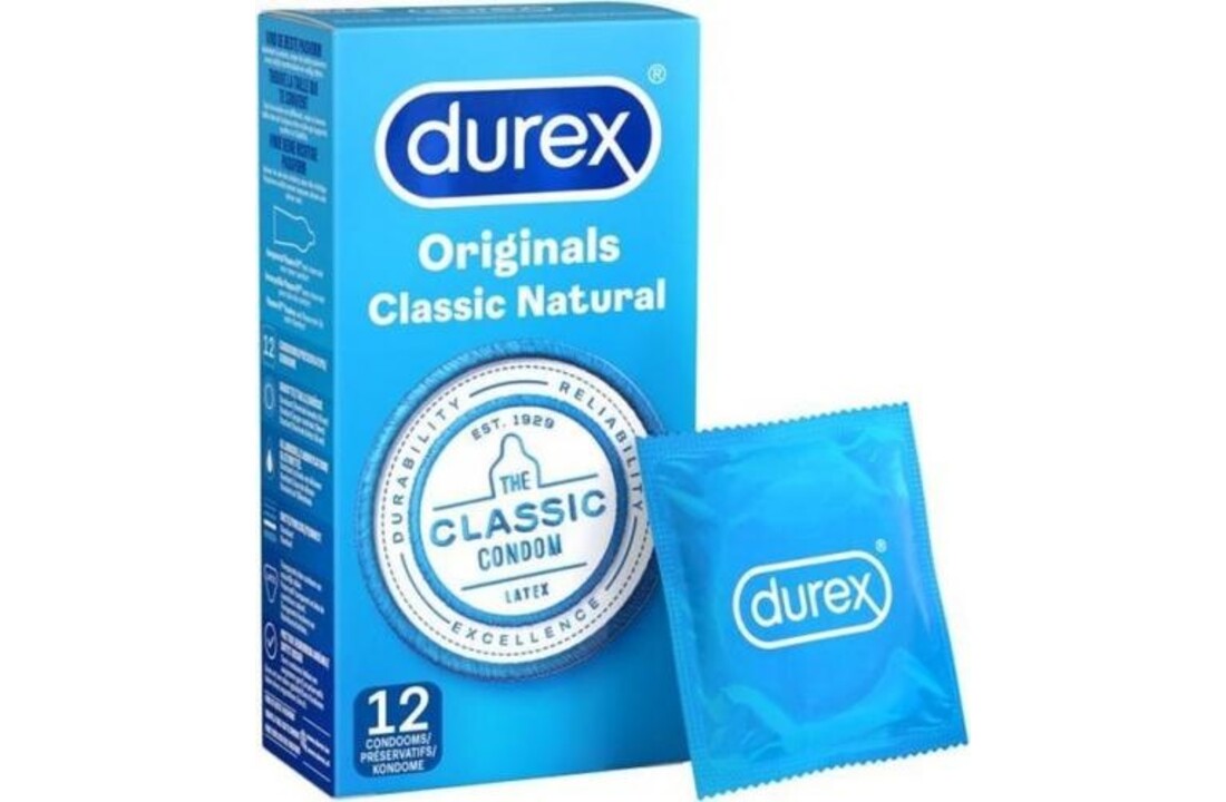 Condooms Durex Classic Natural 12st