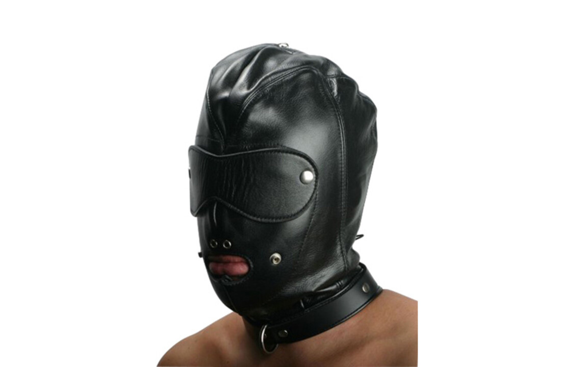 Locking Slave Hood Hoofdmasker