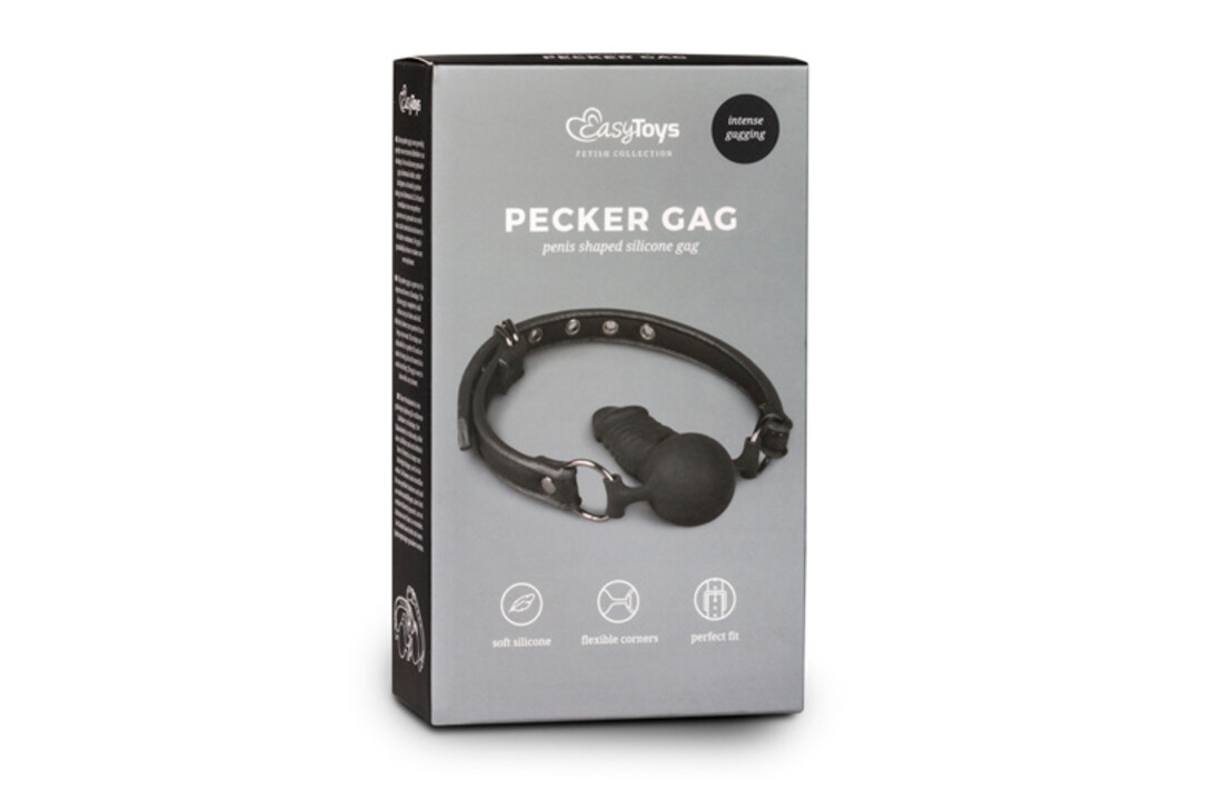 Ball gag met siliconen bal