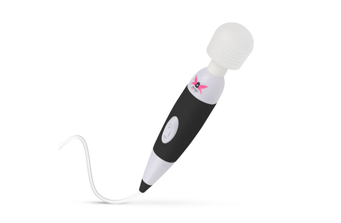 Pixey Mini Wand Vibrator - Zwart