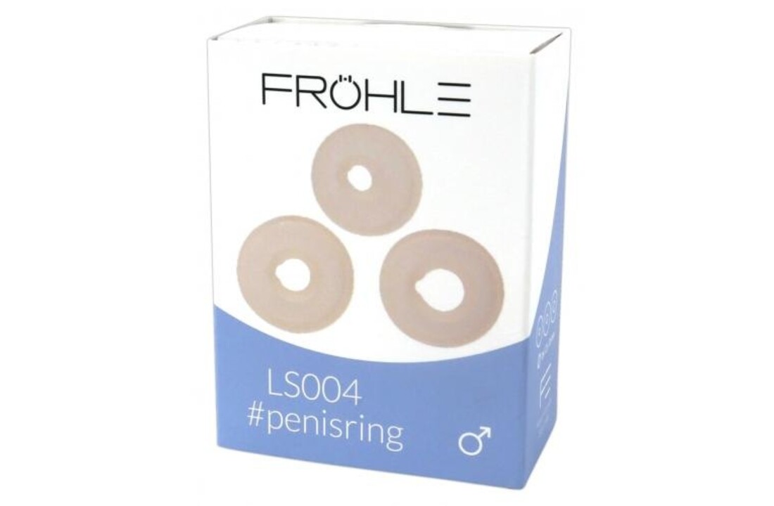 Fröhle - Love Sleeves Set Van 3 Penisringen - 16/21/26 mm
