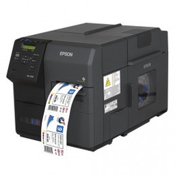 Epson ColorWorks C7500, cutter, disp., USB, Ethernet, zwart