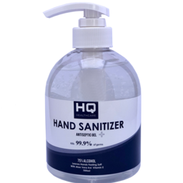 HQ-Healthcare Desinfecterende handgel (75% alcohol) - 500ml met pompje