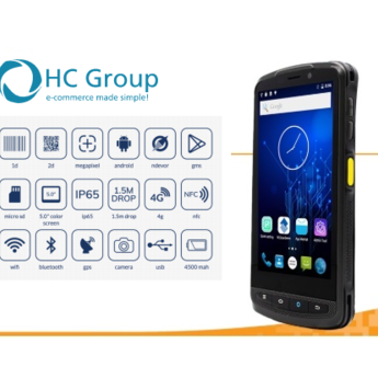 iDPos HC90 Pro scanterminal  (BT/3G/4G//Dual band/WiFi/GPS/GPRS) Android
