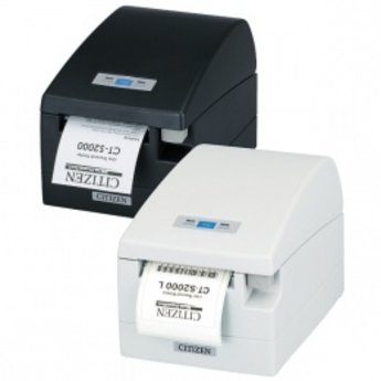 Citizen  CT-S2000/L, USB, LPT, 8 dots/mm (203 dpi), zwart