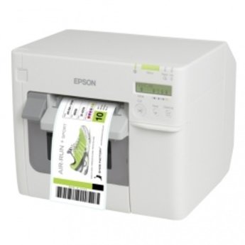 Epson  ColorWorks C3500, cutter, disp., USB, Ethernet, NiceLabel, wit