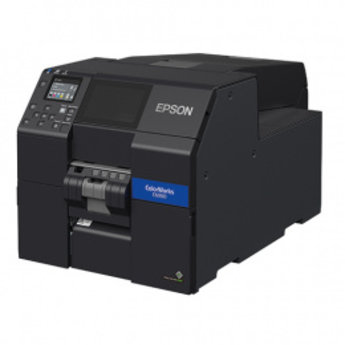 Epson  ColorWorks CW-C6000Pe, peeler, disp., USB, Ethernet, zwart