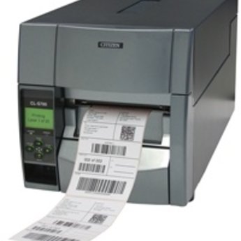 Citizen  CL-S703II, 12 dots/mm (300 dpi), MS, EPL, ZPLII, Datamax, multi-IF (Ethernet)