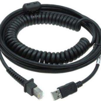 Datalogic CAB-424E ENHANCED USB TYPE A, 9'  COILED