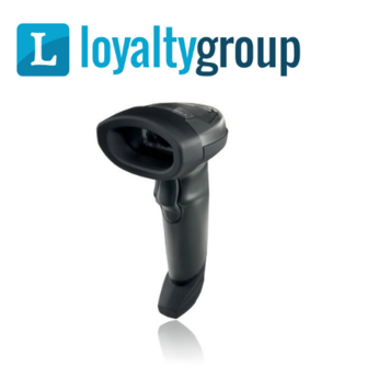 Zebra Loyaltygroup 1D imager (zwart) + USB kabel & Desktopstand