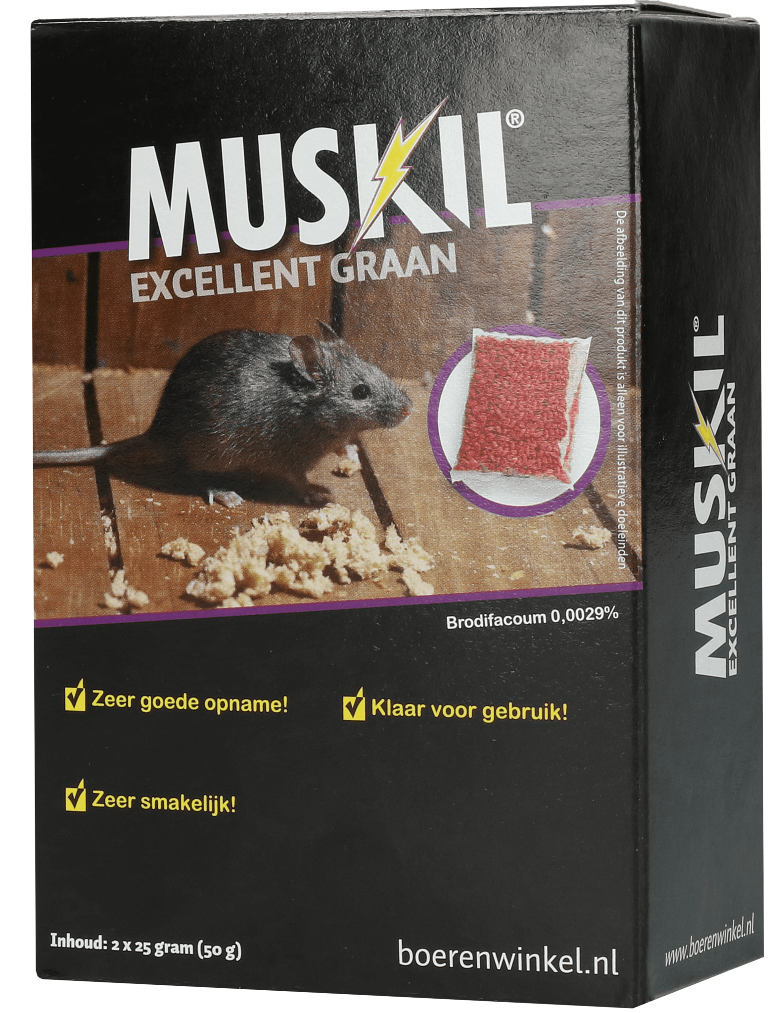 Muizengif en rattenvergif kopen met Brodifacoum het beste vergif