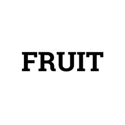 Fruit smaken