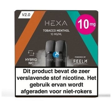 HEXA Pod Tobacco Menthol | 2.0