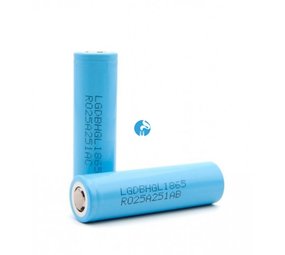 LG HG2L 18650 Batterij 3000mAh LG HG2L 18650 Batterij 3000mAh