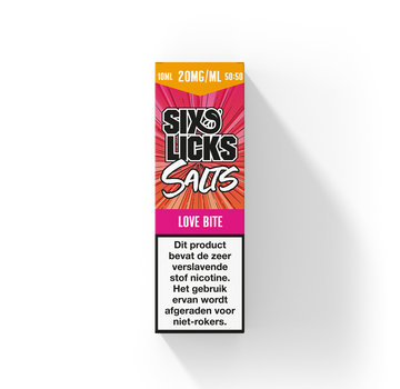 Six Licks Salts Love Bite